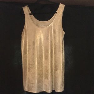 Denim 24/7 Gold Tank top